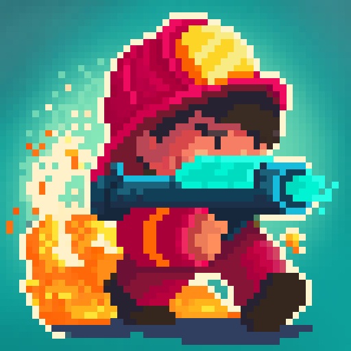 Firefighter: Pixel Shooter APK