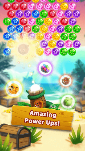 Bubble Shooter Flower Games MOD (Unlimited Hearts)