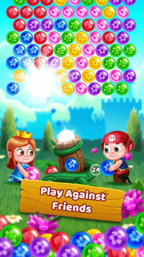 Bubble Shooter Flower Games MOD (Unlimited Hearts)