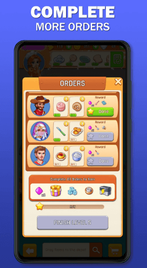 Merge Cooking Master MOD (Unlimited Diamonds) Android