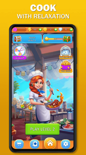 Merge Cooking Master Apk MOD (Unlimited Diamonds) Android