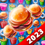 Burger Match 3 MOD APK (Unlimited Money) Android Download